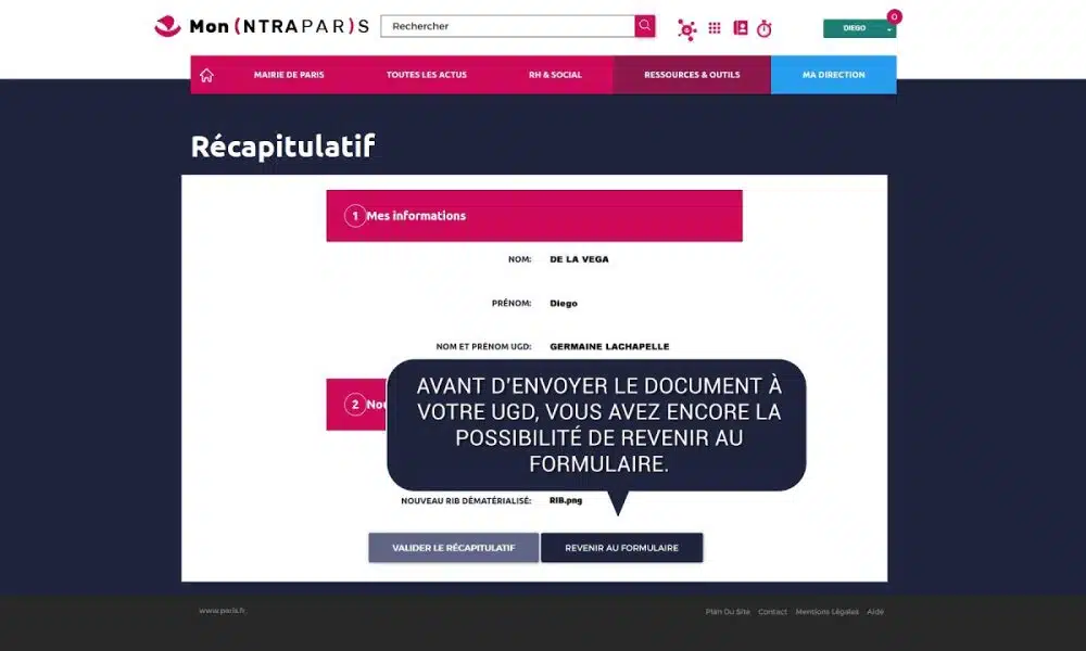 Intraparis nomade